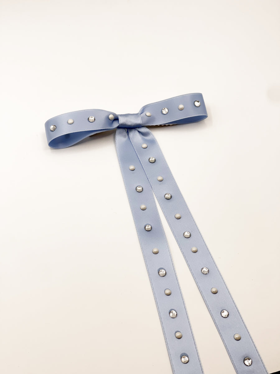 Fiocco Slim Perle e Strass