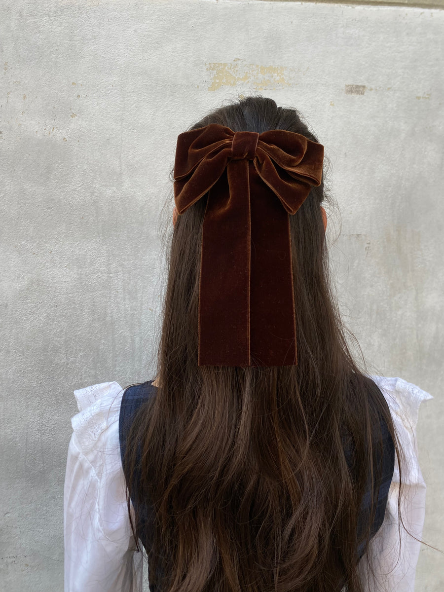 Velvet Bow With Galle