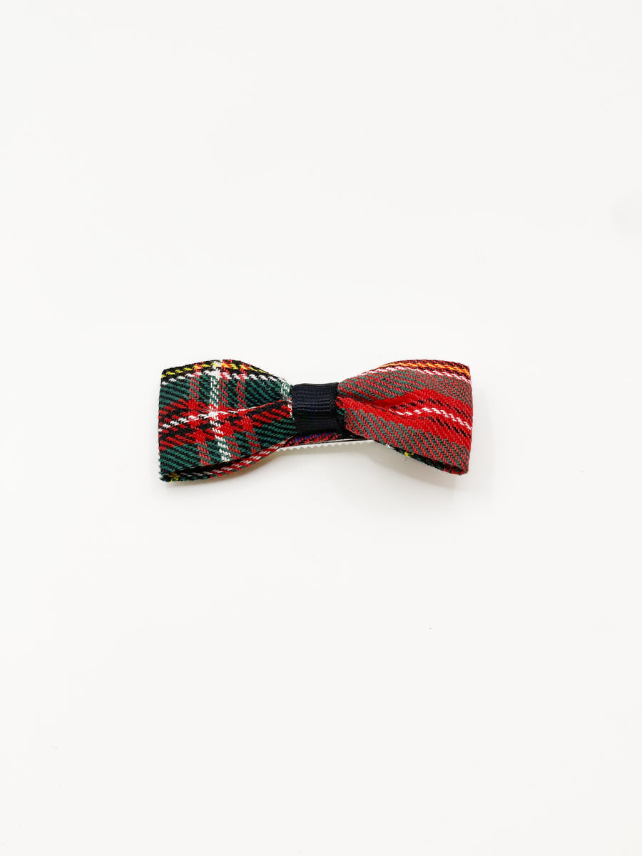 Hair Clips Fiocco Tartan