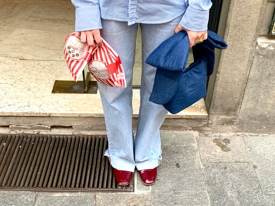 Borsina Fiocco Denim