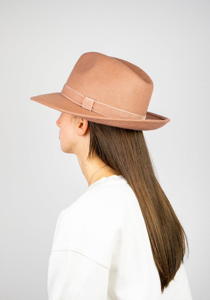 CAMEL BORSALINO HAT