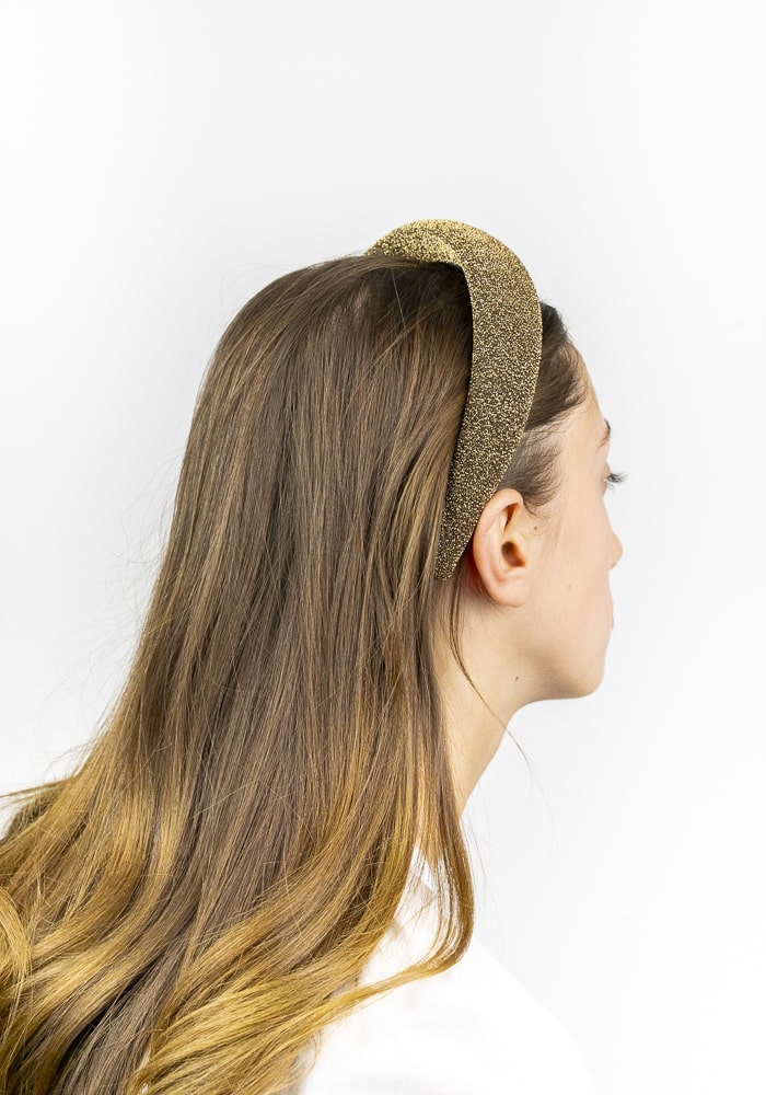 Lurex headband
