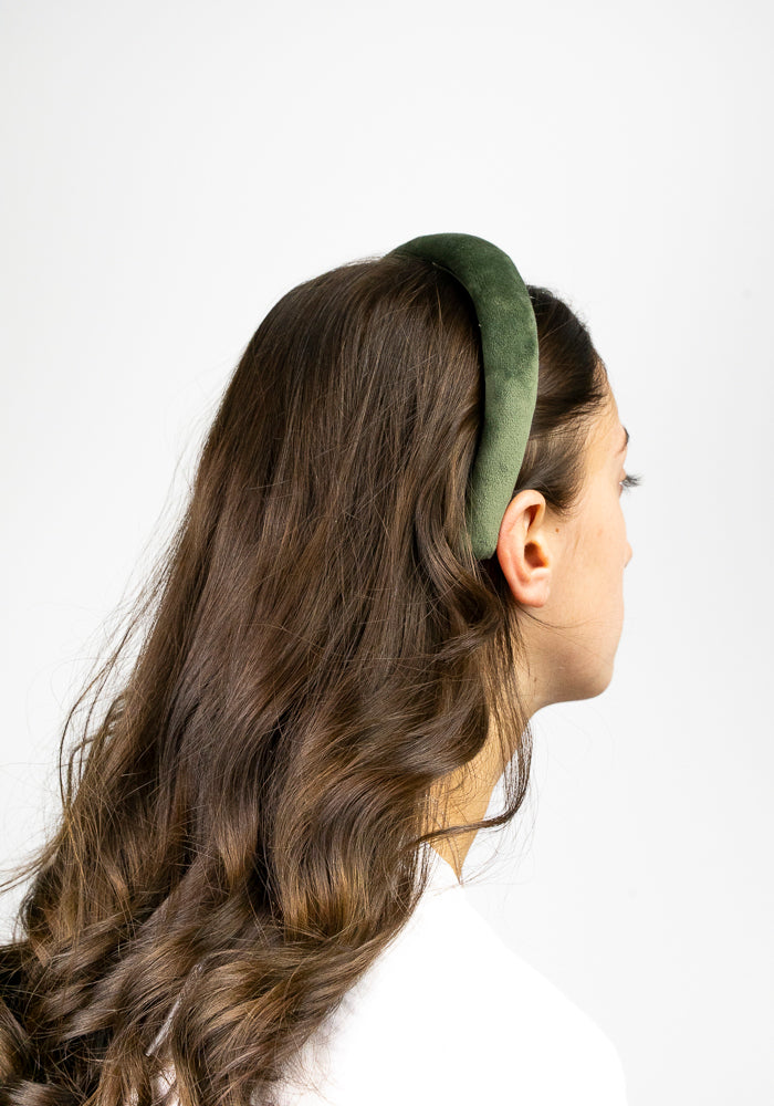 Velvet headband