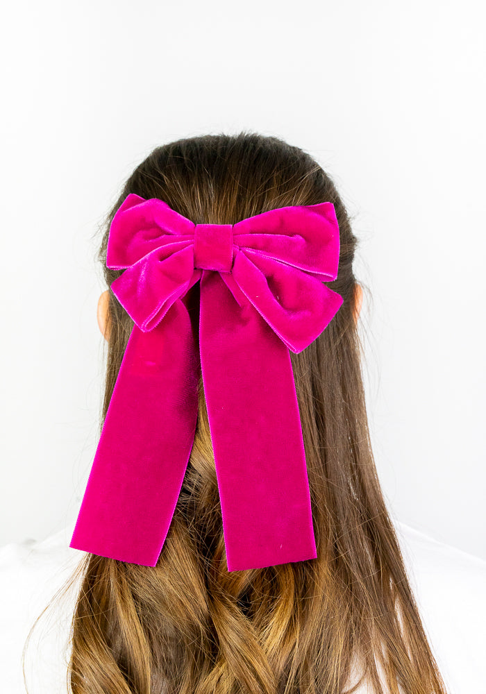 Velvet Bow With Galle